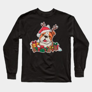 christmas dog gift 2020 funny Long Sleeve T-Shirt